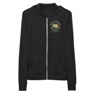 R4R Adult Unisex zip hoodie- more colors available